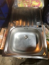 LAVELLO CUCINA 1 VASCA INOX DX O SX