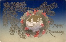 Scena villaggio di Natale