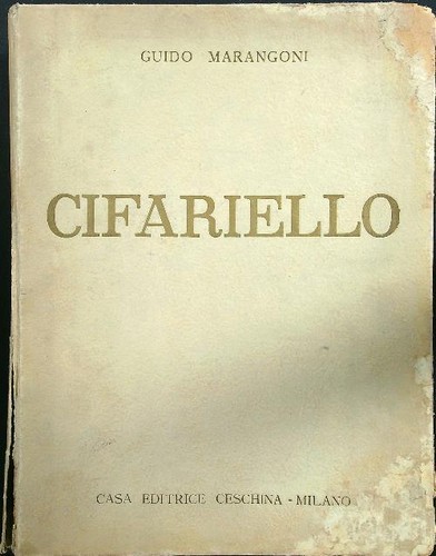 Cifariello marangoni guido - cifariello,