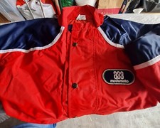 Tuta Intera Antipioggia Moto - Rossa, Taglia M