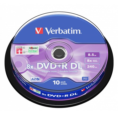 Dvd verbatim print - dl,