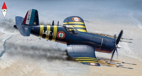 Italeri f4u 7 - italeri, corsair