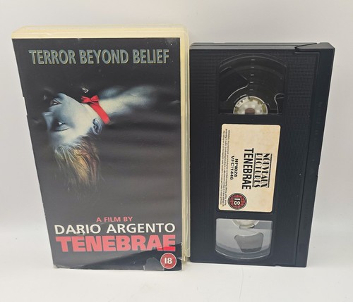Tenebrae vhs video cassette - vhs,