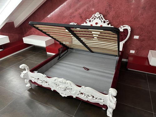 Letto matrimoniale barocco - matrimoniale,
