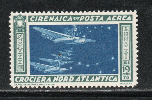 Rrc 1933 colonie cirenaica - 1933,
