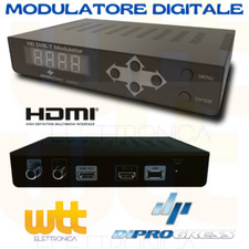 MODULATORE DIGITALE TERRESTRE FULL HD encoder / DVB-T Ingresso HDMI