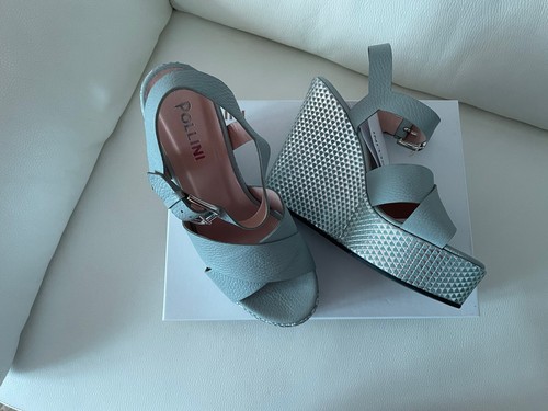 Sandali con zeppa pollini - con,