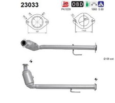 105 KW 143 CV CATALIZZATORE PER Jeep Wrangler II TJ 2.4