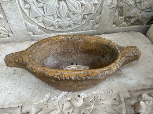 Antica vecchia ciotola - , macina