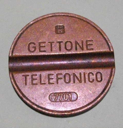 Gettone telefonico sip anno - sip,