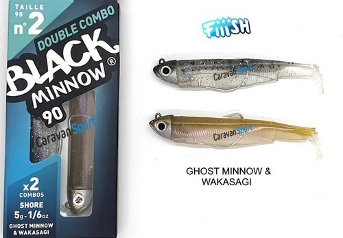 Fiiish black minnow double - fiiish,