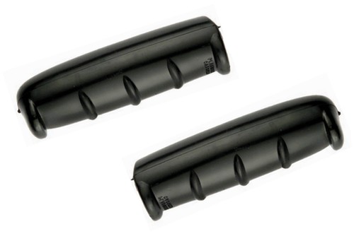 Coppia manopole nero bici - coppia,