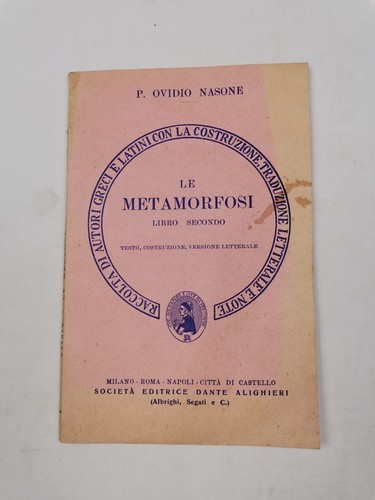 Ovidio nasone le - nasone, "le