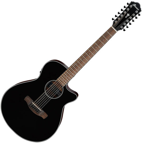 Ibanez aeg5012 black high - ibanez,