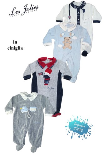 Tutina neonato ciniglia - , prima