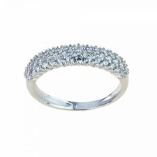 Anello in Oro Bianco 18k a