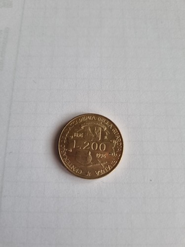 200 lire 1996 centenario - lire,