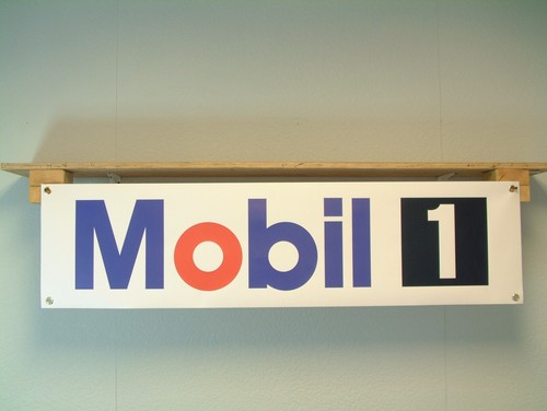Mobil striscione olio - 1,