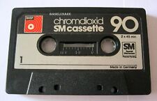 BASF SM90 - chromdioxid Chrome Type II - Cassetta Nastro Audio