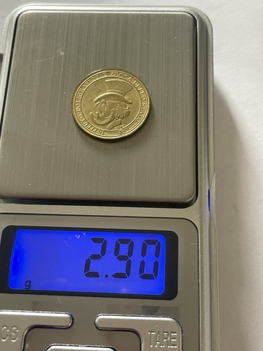 Medaglia moneta cent banca - 1,