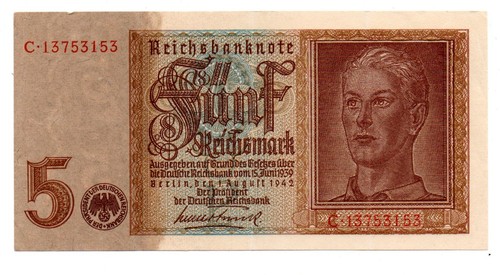 Germania banconota da 5 - germania,