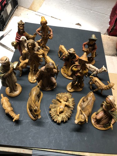Lotto statuine presepe - statuine,