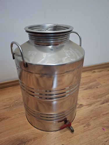 Fusto olio acciaio inox 10 - fusto,