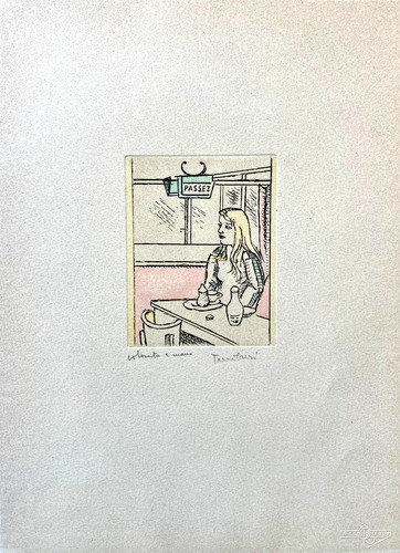 Franco fortunato acquaforte - fortunato,