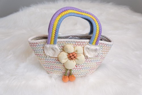Borsa piccola con cestino - , in
