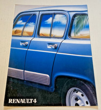 Brochure de Vente  RENAULT 4 -