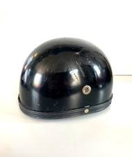 CASCO VINTAGE HALF HELMET MOTORCYCLE CAR GO KART SENZA CINTURINI CHIUSURA '60s