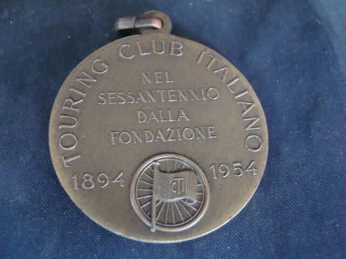 Medaglia touring club italiano - medaglia,