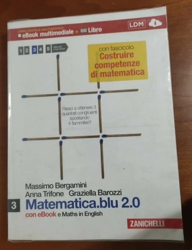 Matematica blu vol 3 - matematica.blu, senza