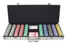 POKER FICHES SET 500 PEZZI
