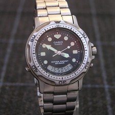 Orologio subacqueo Ana-Digi anni 90 RETRO CASIO AD-702 200m [batteria nuova] - Raro Giappone