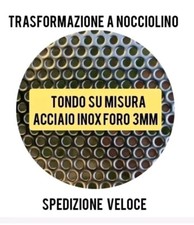  Lamiera forata acciaio inox