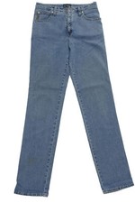 Pantalone jeans uomo Armani Indigo 002 W29 L32 29/32 blu azzurro stone elasticizzato