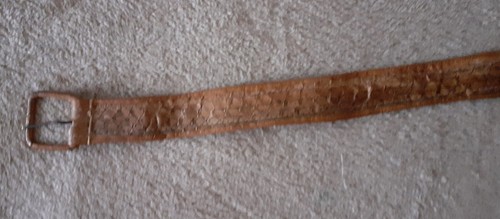 Cintura vintage pelle di - pelle,