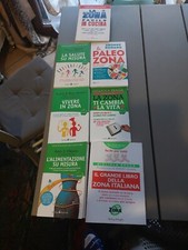 8 Libri Dieta Zona alimentazione Paleo salute benessere