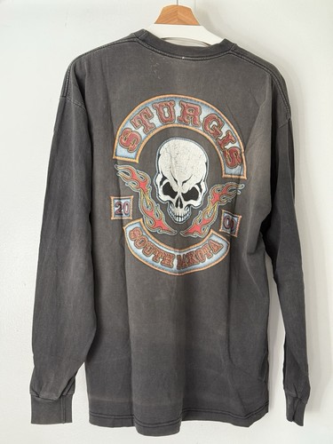 Camicia manica lunga biker