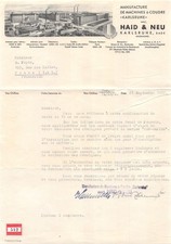 1925 FACTURE ETAB DE LAMBIOTTE