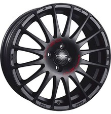 CERCHIO IN LEGA OZ RACING SUPERTURISMO GT PER PEUGEOT 207 7X17 4X108 MATT BLACK
