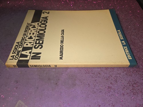 Ricerca in semiologia - la,
