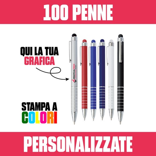 100 penne personalizzate - penne,