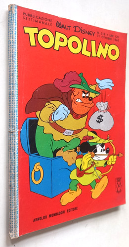 Libretto topolino 518 - libretto,
