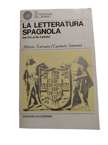 Letteratura spagnola dal - spagnola,