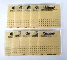 10 Fogli Adesivi Numeri Maglie