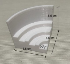Tribune curve per subbuteo x4