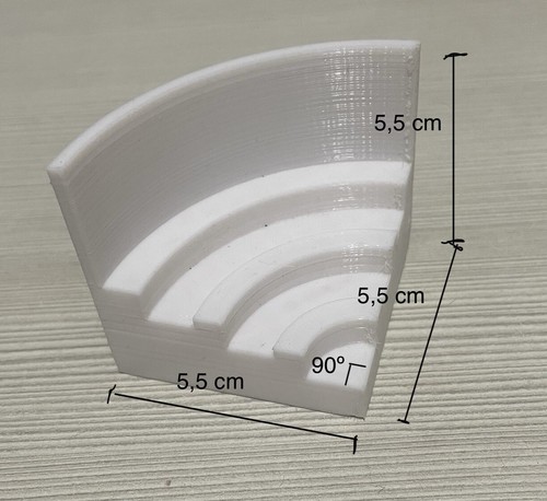 Tribune curve per subbuteo - , x4
