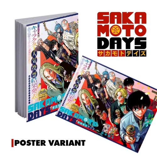 Sakamoto days manga - manga, poster